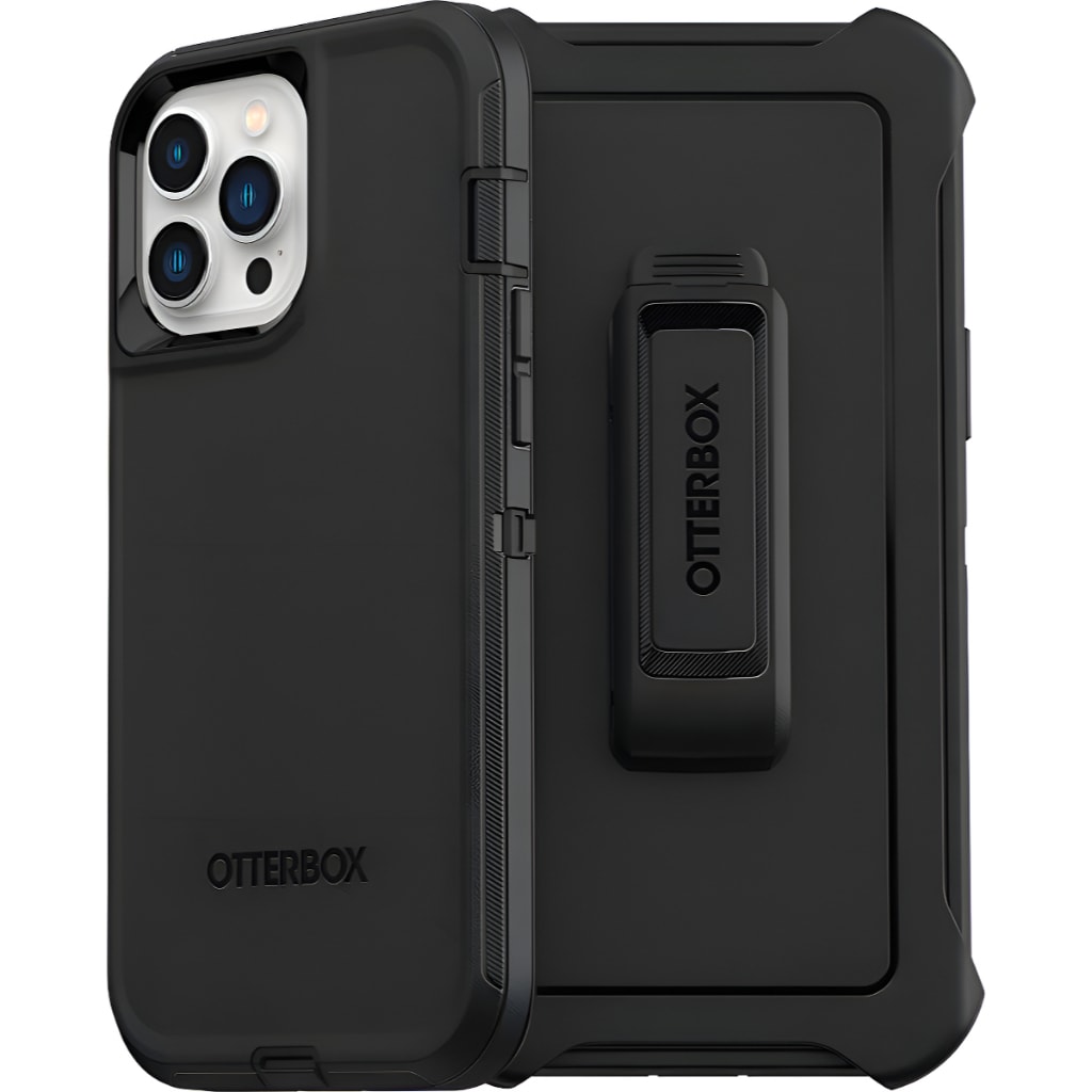 Imagem do Capa Otterbox Defender Iphone 14 Pro Max Protecao Original Preto Liso