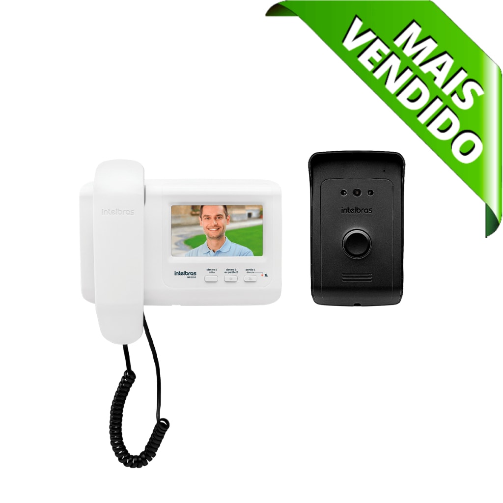 Imagem do Excelente Video Porteiro Colorido Original Intelbras Ivr 1010 Oficial