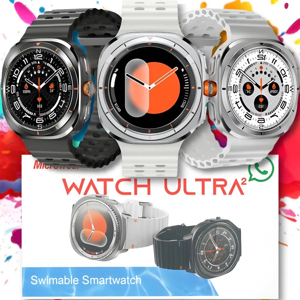 Imagem do Smartwatch Microwear Ma33 Watch Ultra 2 A Prova D Agua 47mm Assistente Virtual Ia