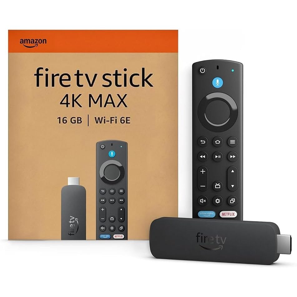 Imagem do Novo Amazon Fire Tv Stick 4k Ultra Hd Max 2 Geracao 16gb Wi Fi 6e 2024