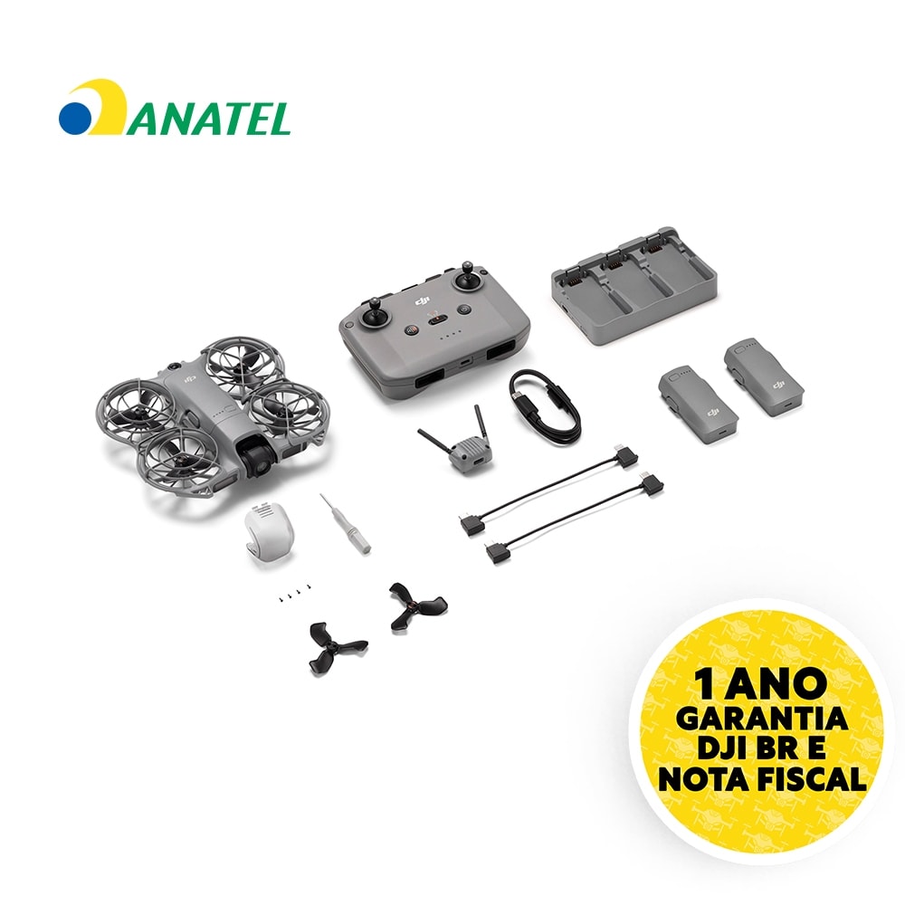 Imagem do Drone Dji Neo 2 Fly More Combo Lacrado Garantia 1 Ano Anatel Br Dji071