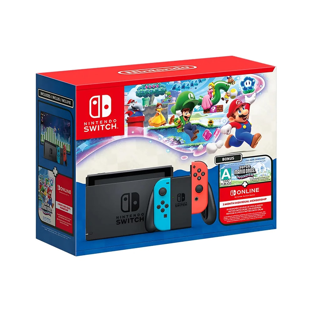 Imagem do Bundle Nintendo Switch Super Mario Bros Wonder 3mo Nso