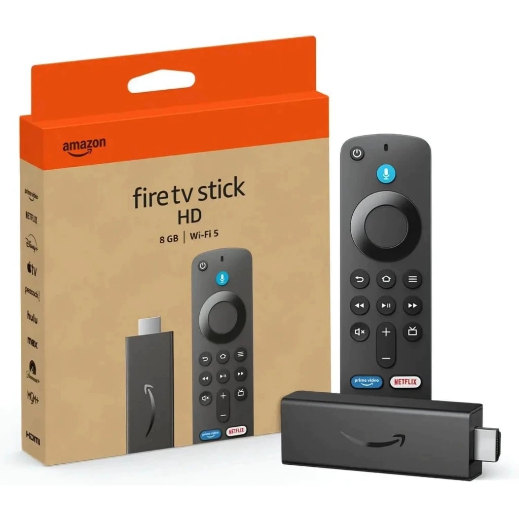 Imagem do Novo Amazon Fire Stick Tv Full Hd 4 Geracao Alexa Comando De Voz