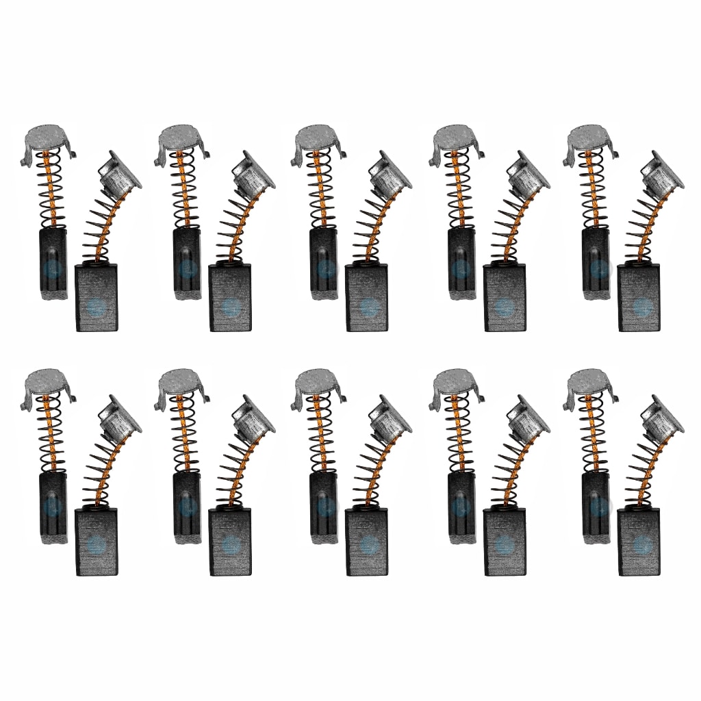 Imagem do 20 Unidades Escova Carvao Lixadeira Compativel Black Decker G720 T1 A T4