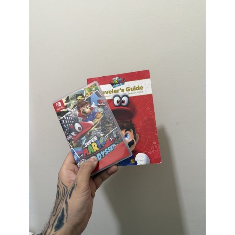 Imagem do Jogo Super Mario Odyssey Edicao Especial Travlers Guide Nintendo Switch