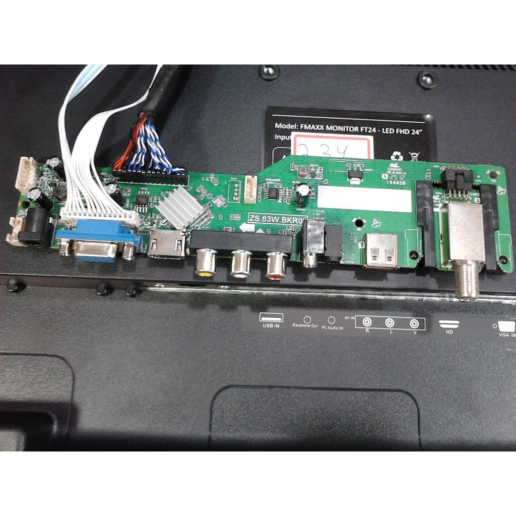 Imagem do Placa Principal Tv Fmaxx Monitor Ft24