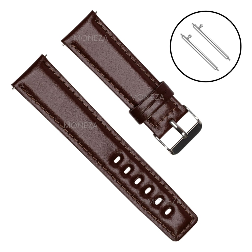 Imagem do Pulseira Para Amazfit Bip 6 A2435 Pulseira Em Couro Para Amazfit Bip 6 A2435 Pulseira De Couro 22mm