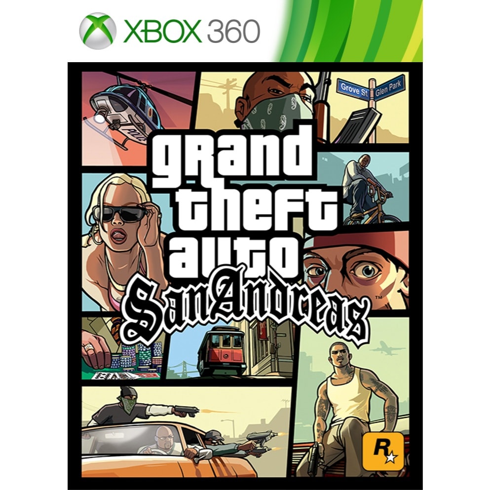 Imagem do Grand Theft Auto San Andreas Xbox 360