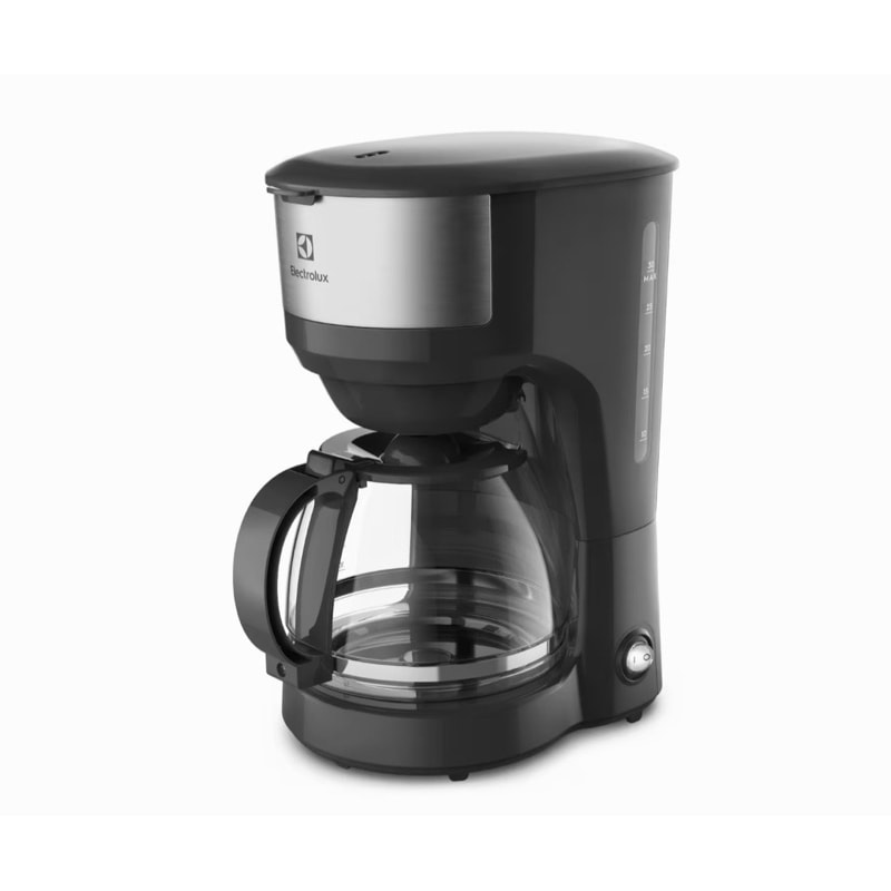 Imagem do Cafeteira Eletrica Electrolux Efficient Ecm20 30 Xicaras Aco Inox Escovado Preto