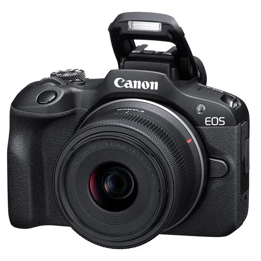 Imagem do Camera Canon Eos R100 Mirrorless 4k Com Lente Rf S 18 45mm