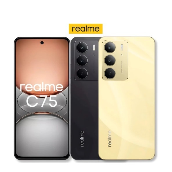 Imagem do Smartphone Realme C75 5g 256gb 8gb Ram Storm Black Rmx3963
