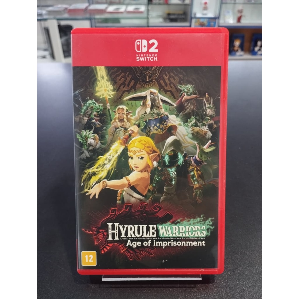 Imagem do Hyrule Warriors Age Of Imprisonment Nintendo Switch 2 Semi Novo