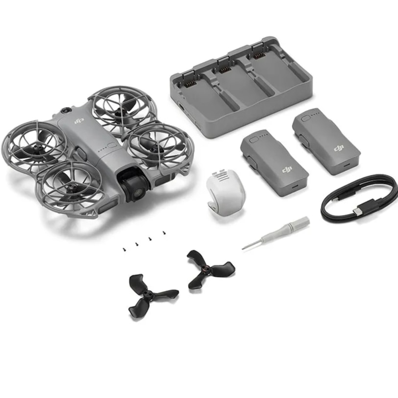Imagem do Drone Dji Neo 2 Fly More Combo 4k E Gps Sem Controle Versao 2026