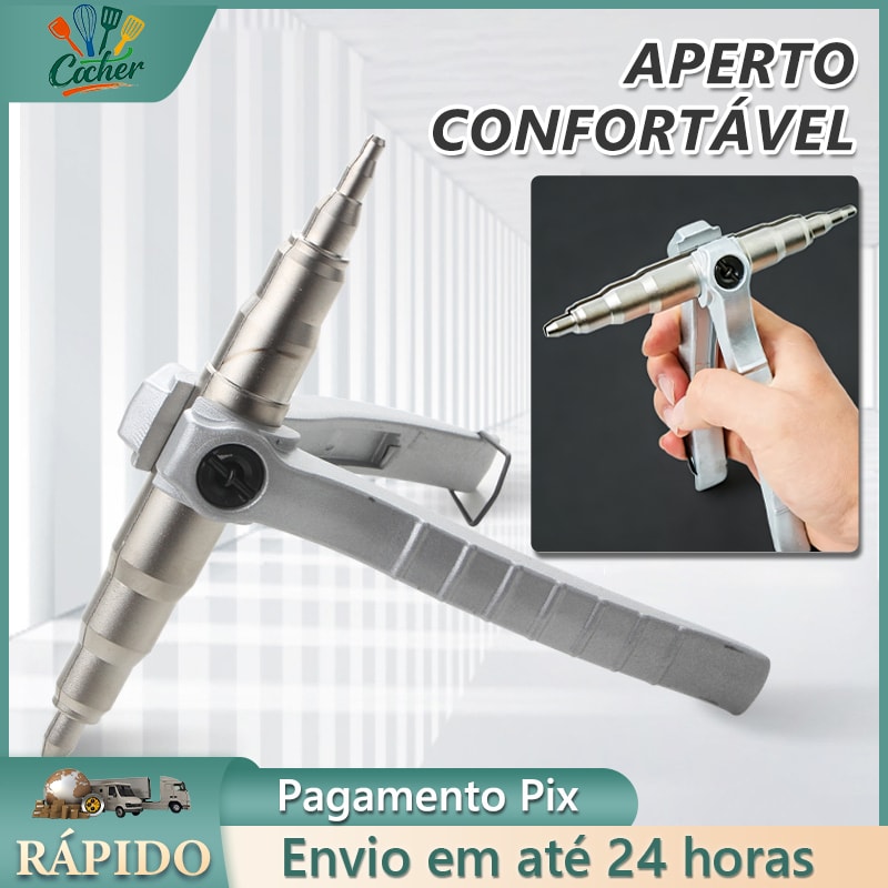 Imagem do Alicate Alargador Tubos Cobre Manual 1 4 A 7 8 Refrigeracao