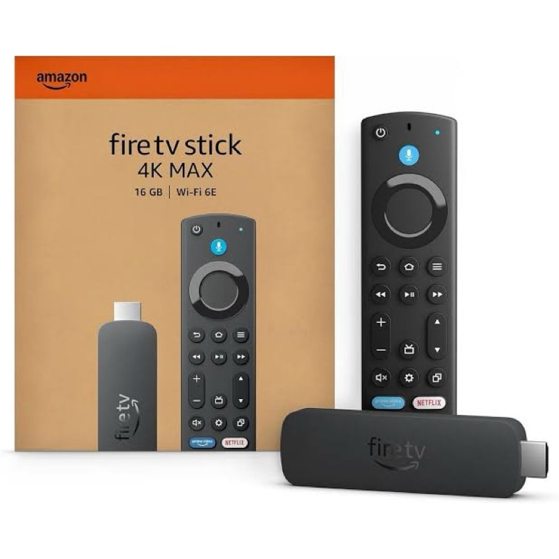 Imagem do Amazon Fire Tv Stick 4k Max 16gbg Novo Wi Fi 6e