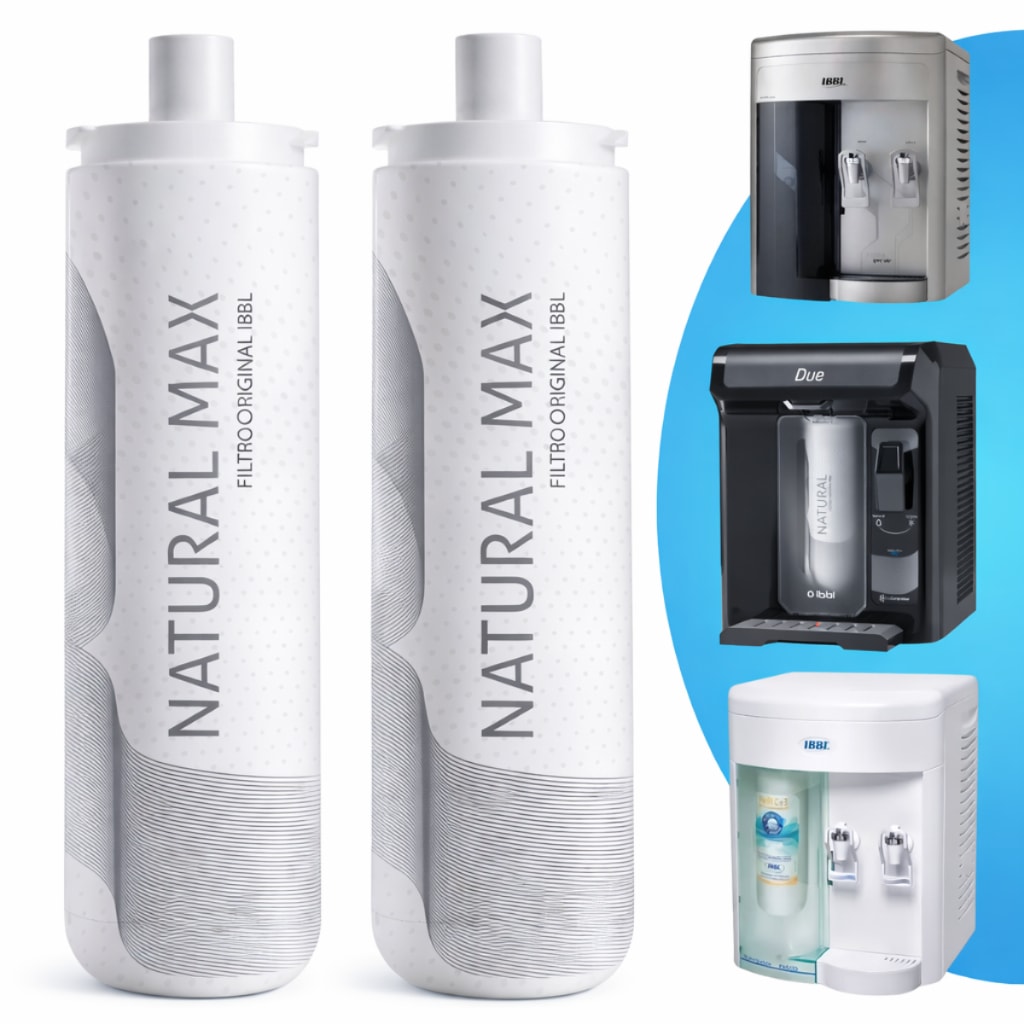 Imagem do Kit 2 Refil C 3 Filtro Ibbl Para Purificadores Girou Trocou Facil
