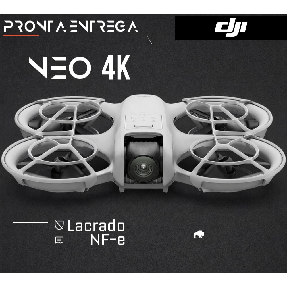 Imagem do Drone Dji Neo 4k Standard Com Gps E Ia