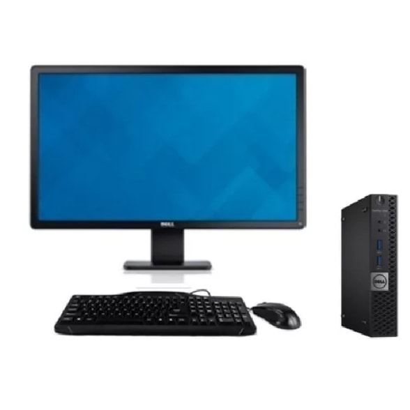 Imagem do Cpu Dell Optiplex 3060 Mini I3 8ger 8gb Ssd 120gb Monitor Dell 19 1