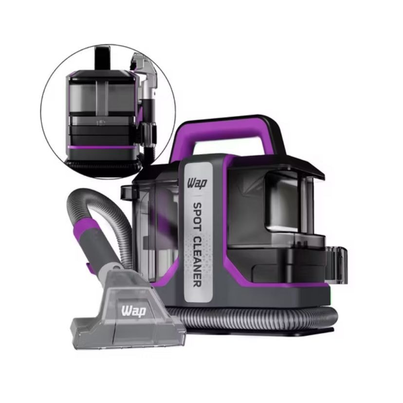 Imagem do Extratora Portatil 3 Em 1 Wap Spot Cleaner W3 1450w Cinza E Roxo