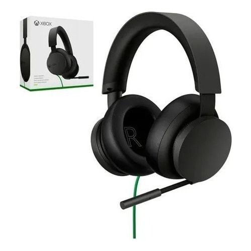 Imagem do Headset Com Fio Xbox Microsoft Cor Preto Xbox One Xbox Series X Xbox Series S