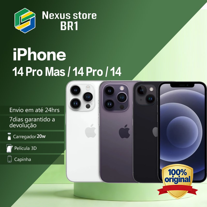 Imagem do Apple Iphone 14 14pro 14pro Max 14 Plus 100 Original Chip A16