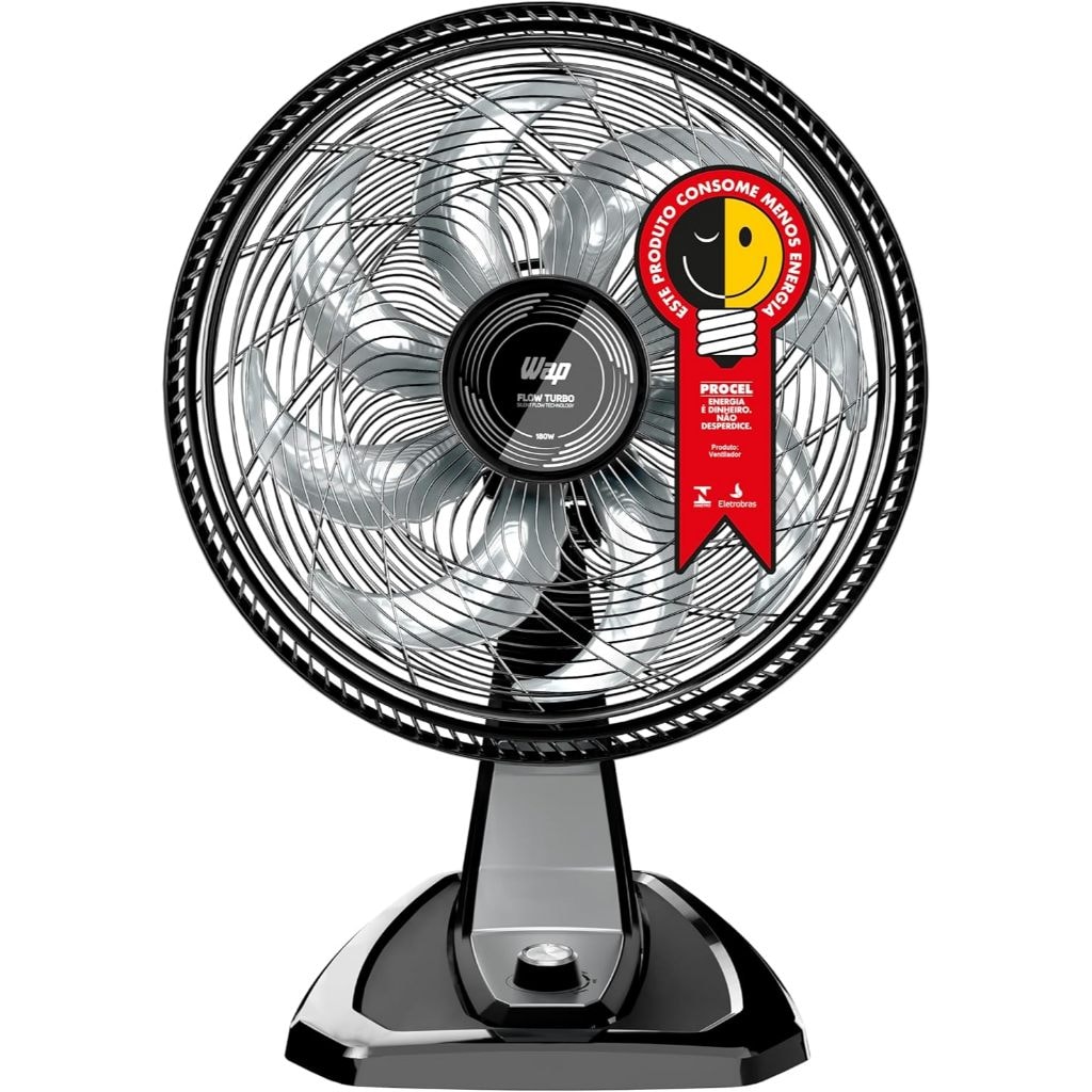 Imagem do Ventilador De Parede E Mesa Wap Flow Turbo Com 8 Pas 3 Velocidades 127v