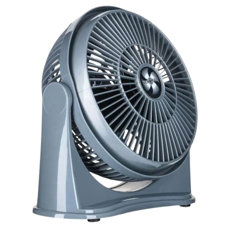 Imagem do Ventilador Circulador De Ar Ventimais 25cm Chao Mesa E Parede Cinza E Prata