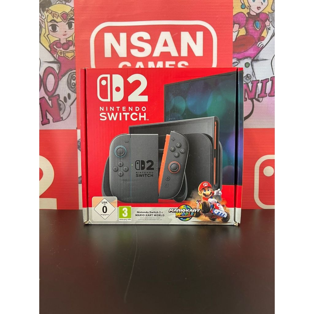 Imagem do Nintendo Switch 2 Pronta Entrega Com Mario Kart World Fisico