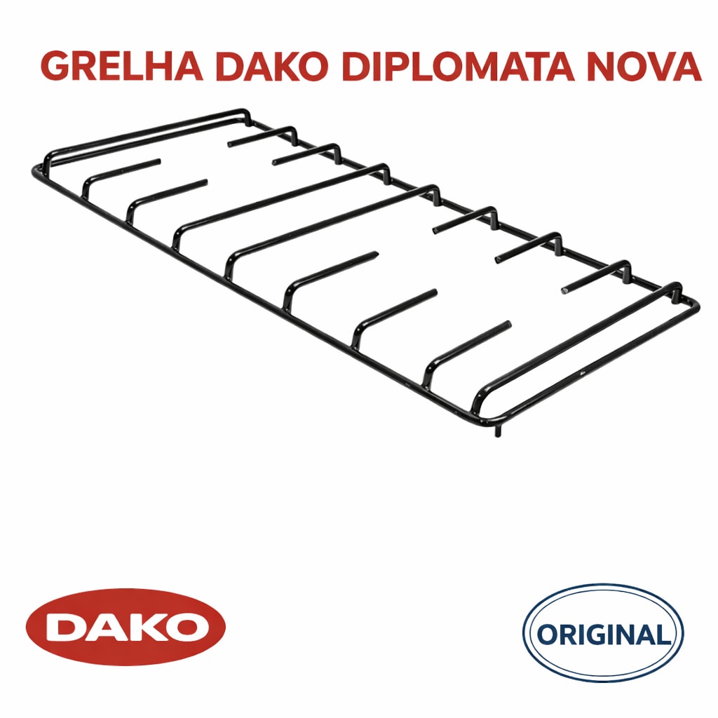 Imagem do Grelha Dako Diplomata Nova Com Pino
