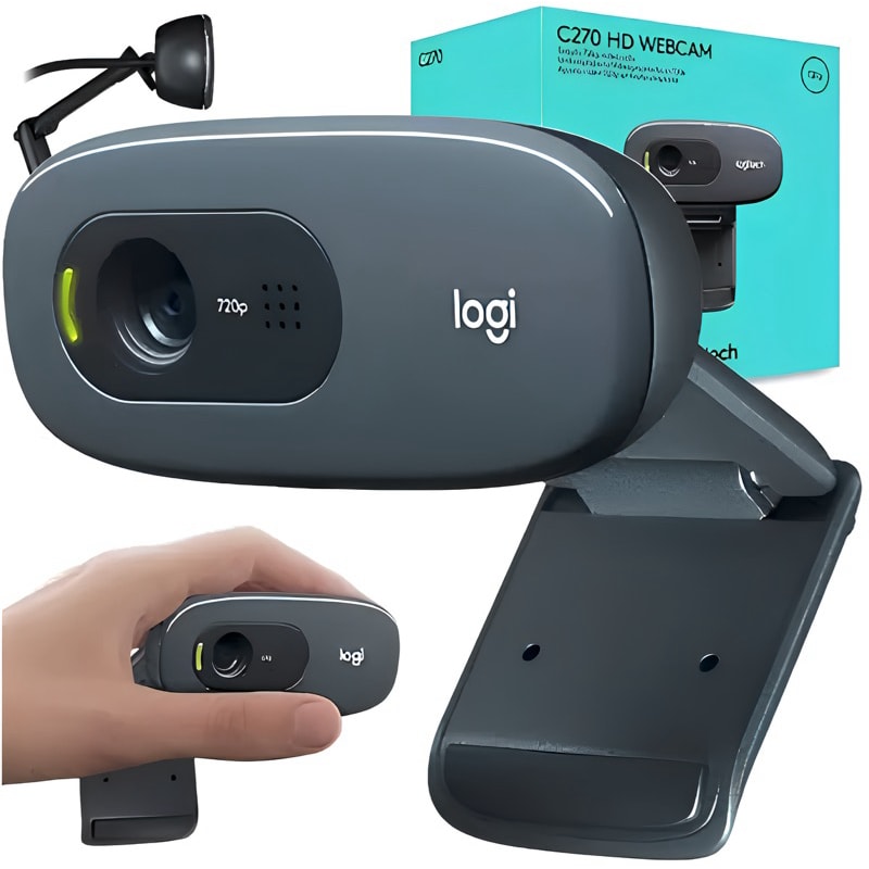 Imagem do Webcam Hd Logitech C270