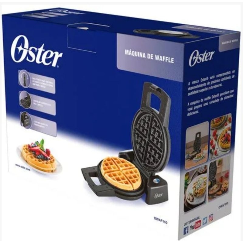 Imagem do Maquina De Waffle Oster Perform 180 1000w Owaf110