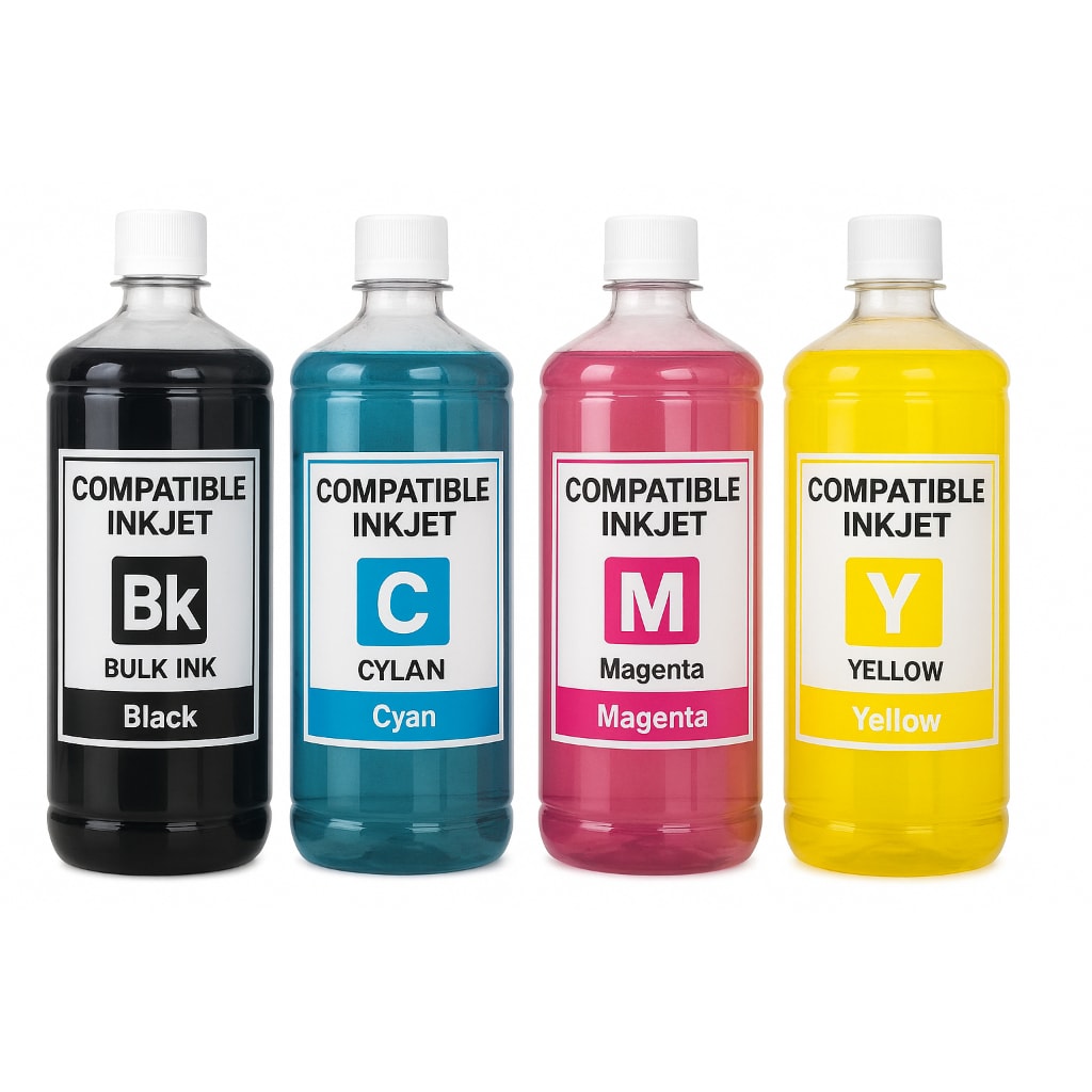 Imagem do Kit 4 Tinta Compativel Epson Ecotank L6270 Compatible Ink 4x100ml