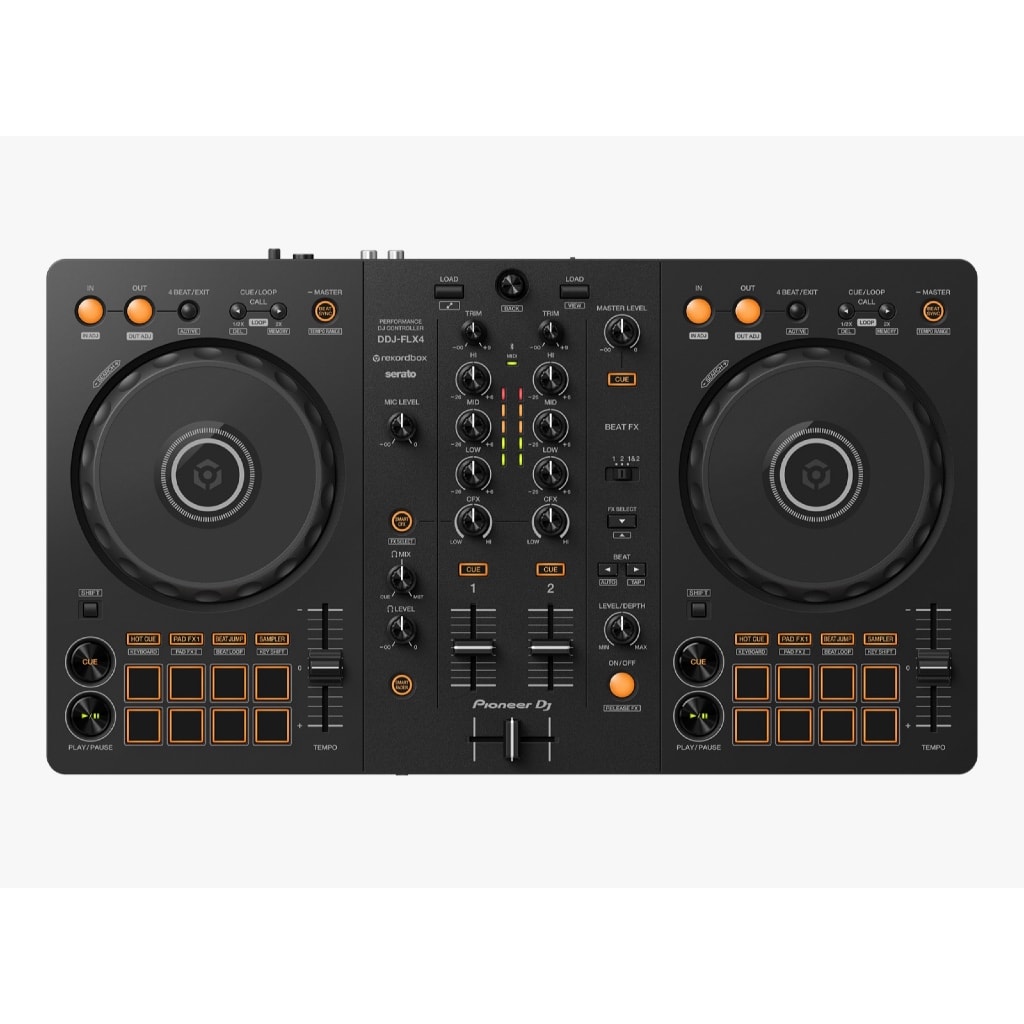 Imagem do Controlador Dj 2 Canais Pioneer Ddj Flx4 Black Edition