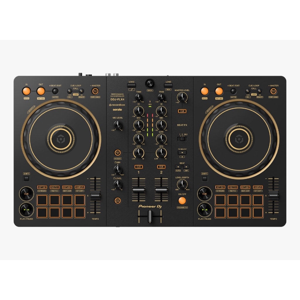 Imagem do Controlador Dj 2 Canais Pioneer Ddj Flx4 Gold Edition