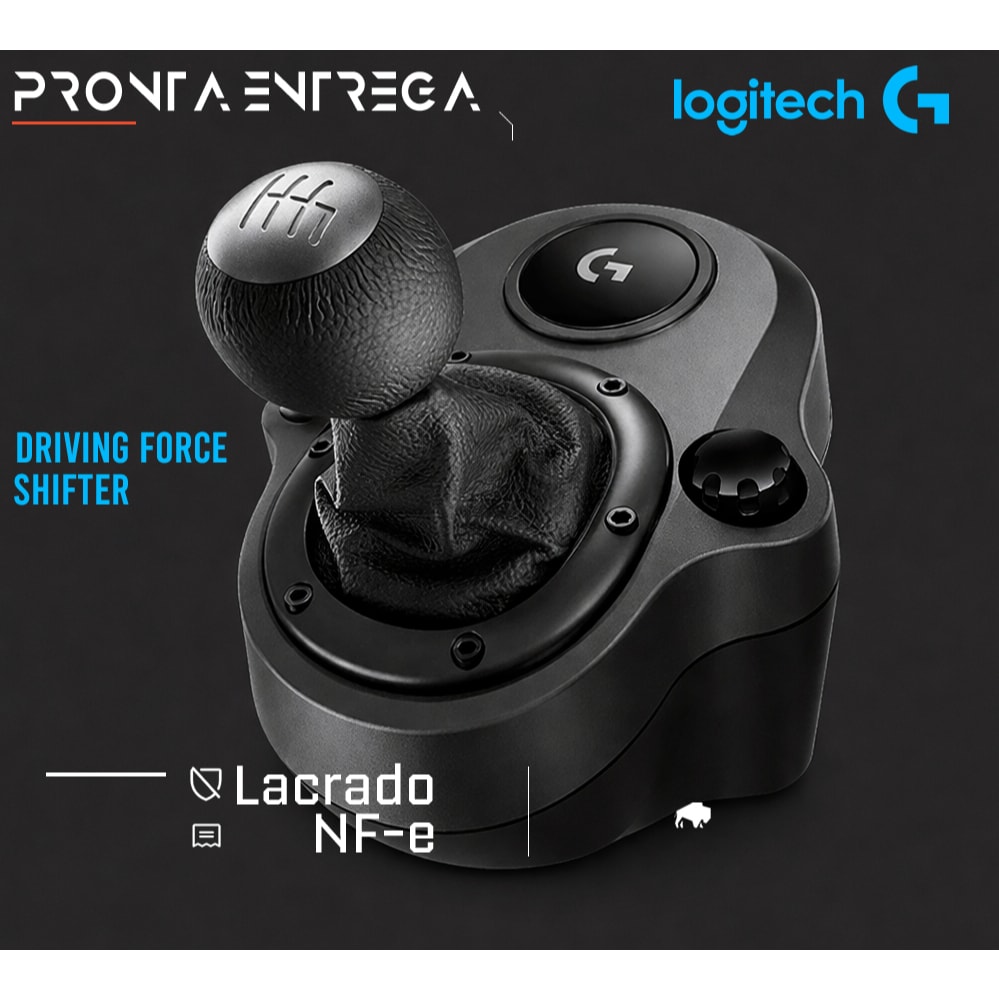 Imagem do Cambio Logitech Driving Force G923 G29 G920 Playstation Xbox Pc