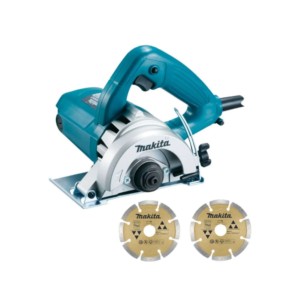 Imagem do Serra Makita 4100nh3zx Marmore Com 2 Discos Diametro 110mm 1300w 220v