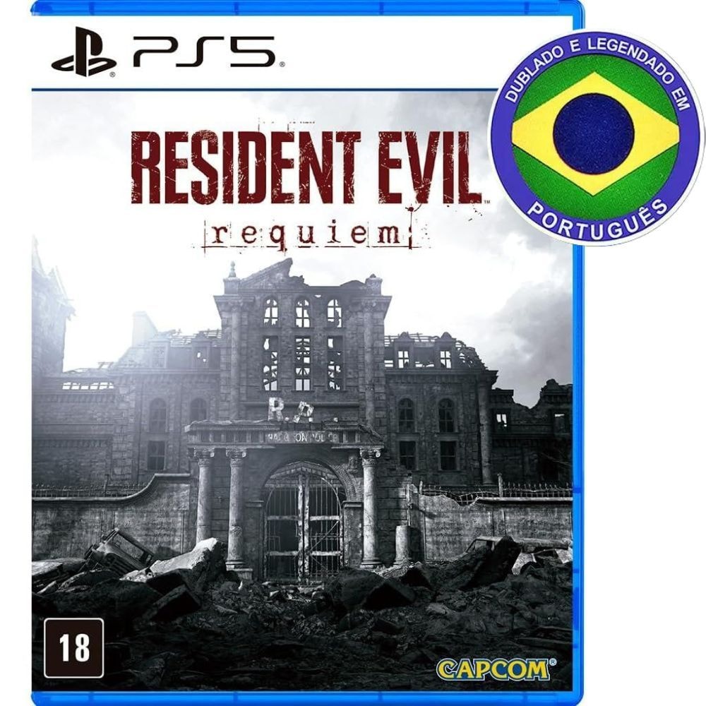 Imagem do Resident Evil 9 Requiem Ps5 Midia Fisica Novo Lacrado Dublado Em Portugues