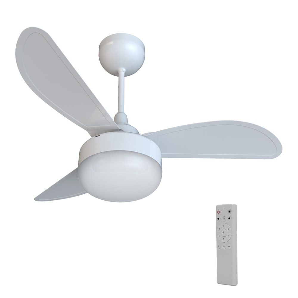 Imagem do Ventilador De Teto Ventisol Fenix Inverter Branco Bivolt C Controle