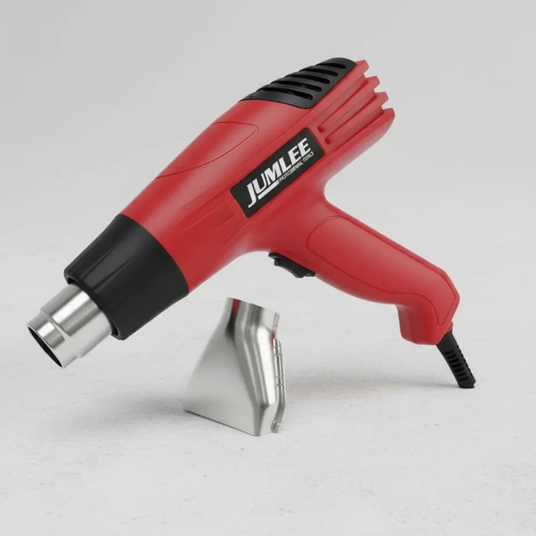 Imagem do Soprador Termico Profissional 2000w Pistola De Ar Quente 220v Jumlee