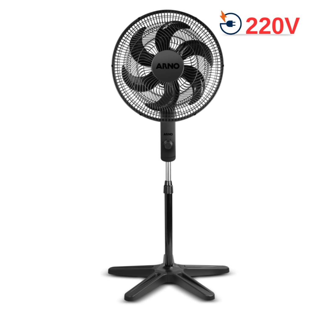 Imagem do Ventilador De Coluna Arno Essential Ve2c 220v 40cm 6 Pas 140w