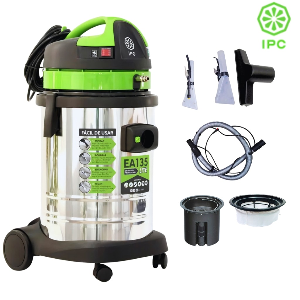 Imagem do Extratora E Aspirador 35 5l 1200w 220v Ea135 Lite Ipc 220v Profissional Ea135lite 220