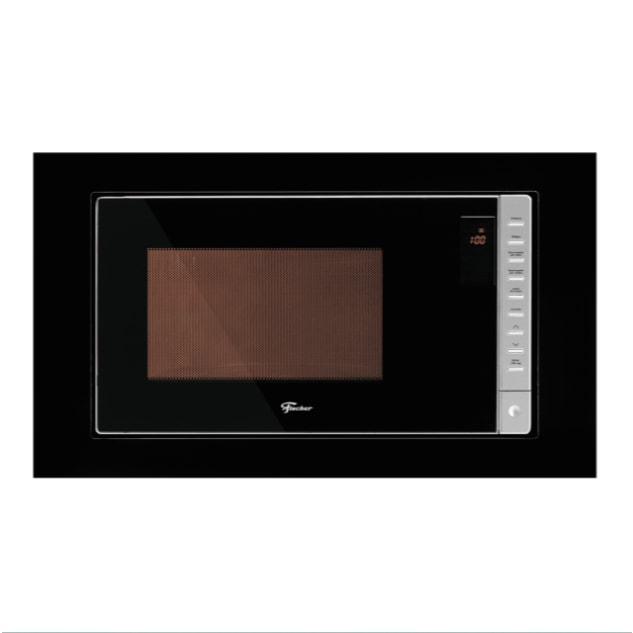 Imagem do Micro Ondas De Embutir Fischer Fit Line 25 Litros Com Funcao Descongelar Preto