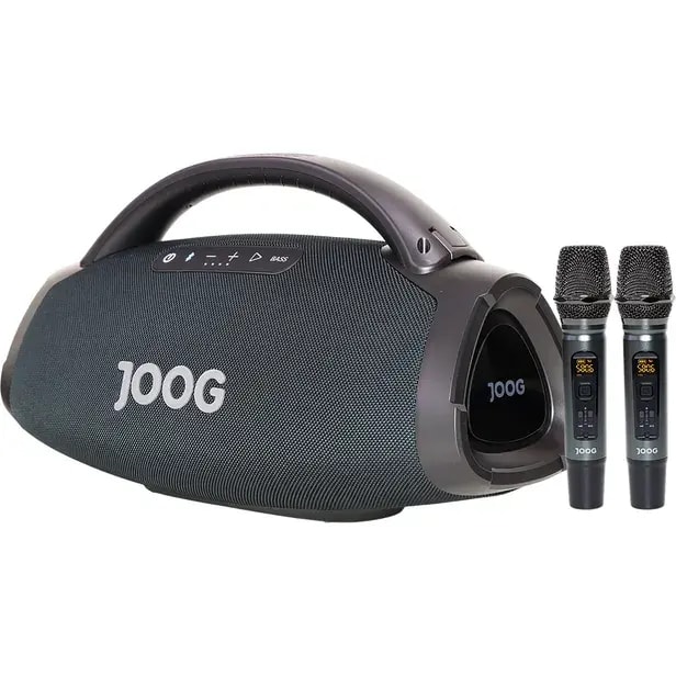 Imagem do Caixa De Som Speaker One Hifi Jof01 200w Com 2 Microfones E Controle Remoto Joog