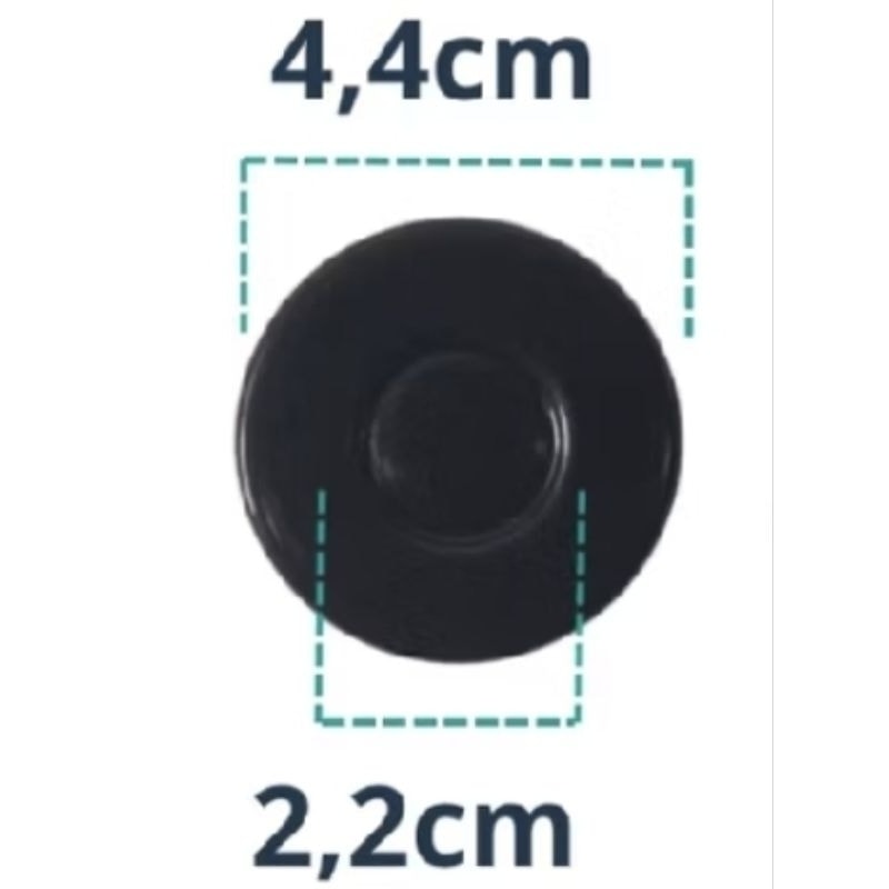 Imagem do Espalhador Tampa Central Tripla Chama Atlas New Atenas Glass