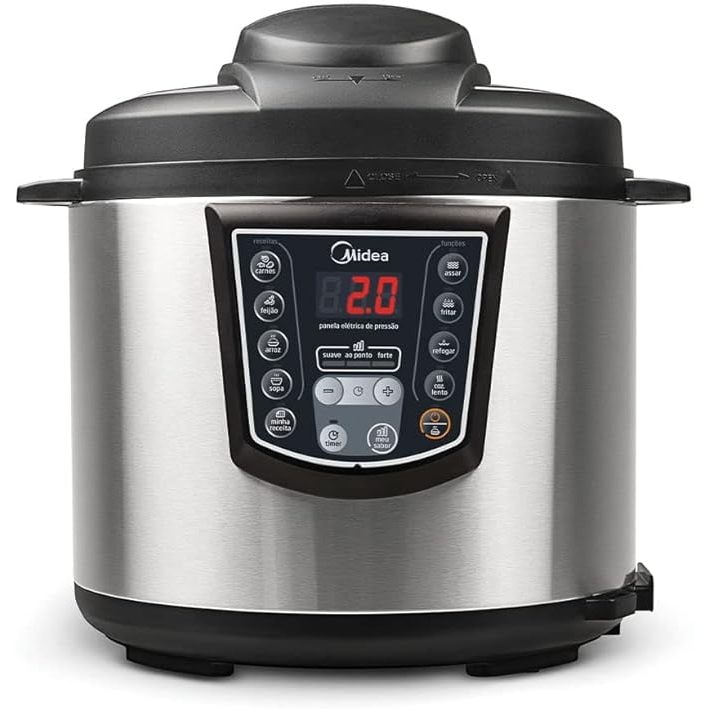 Imagem do Panela De Pressao Eletrica 6 L Digital Inox Midea