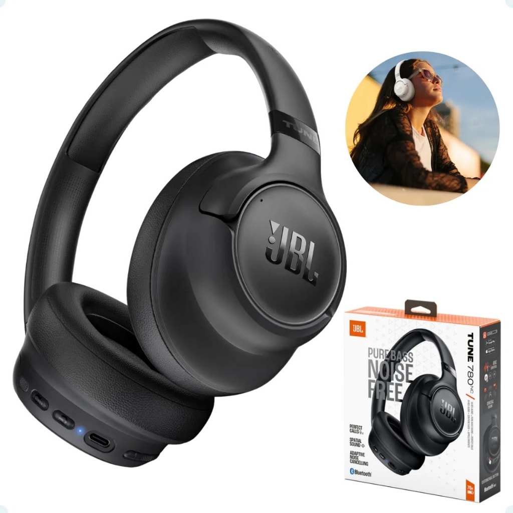 Imagem do Fone De Ouvido Jbl Tune 780nc Preto Envio Mediato