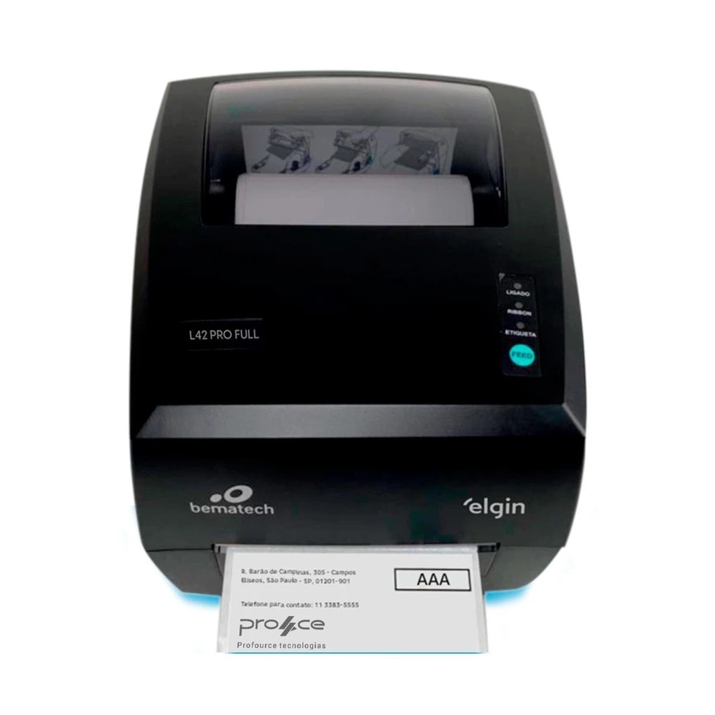 Imagem do Impressora De Etiquetas Elgin L42 Pro Full Usb Ethernet Serial