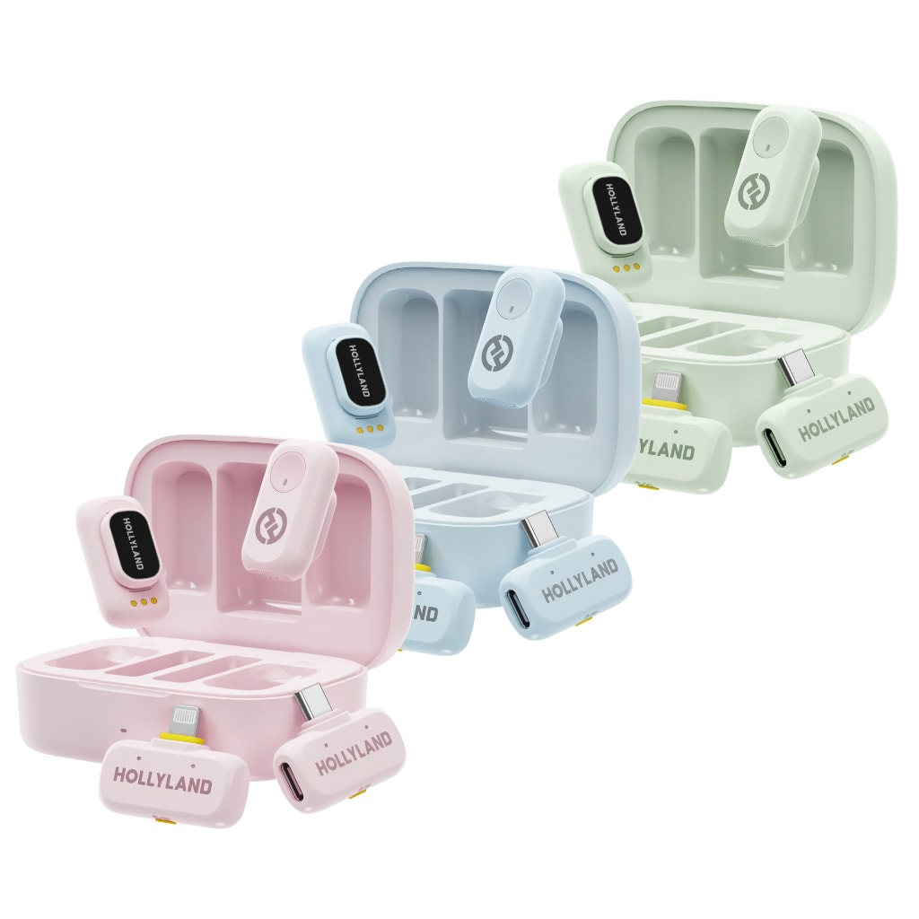 Imagem do Microfone Hollyland Lark A1 Duo Combo Colorido