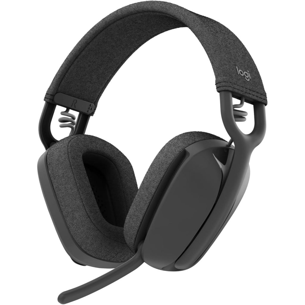 Imagem do Headset Sem Fio Logitech Zone Vibe 100 Com Microfone Flip To Mute Com Cancelamento De Ruido