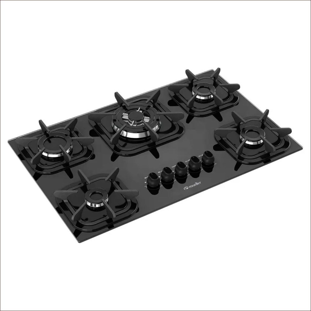 Imagem do Cooktop Mueller 5 Bocas Com Queimador Ultra Chama
